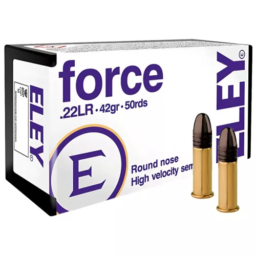 Am. B. Z. Eley Force - .22 LR 42gr HV - Opk. 50 szt.