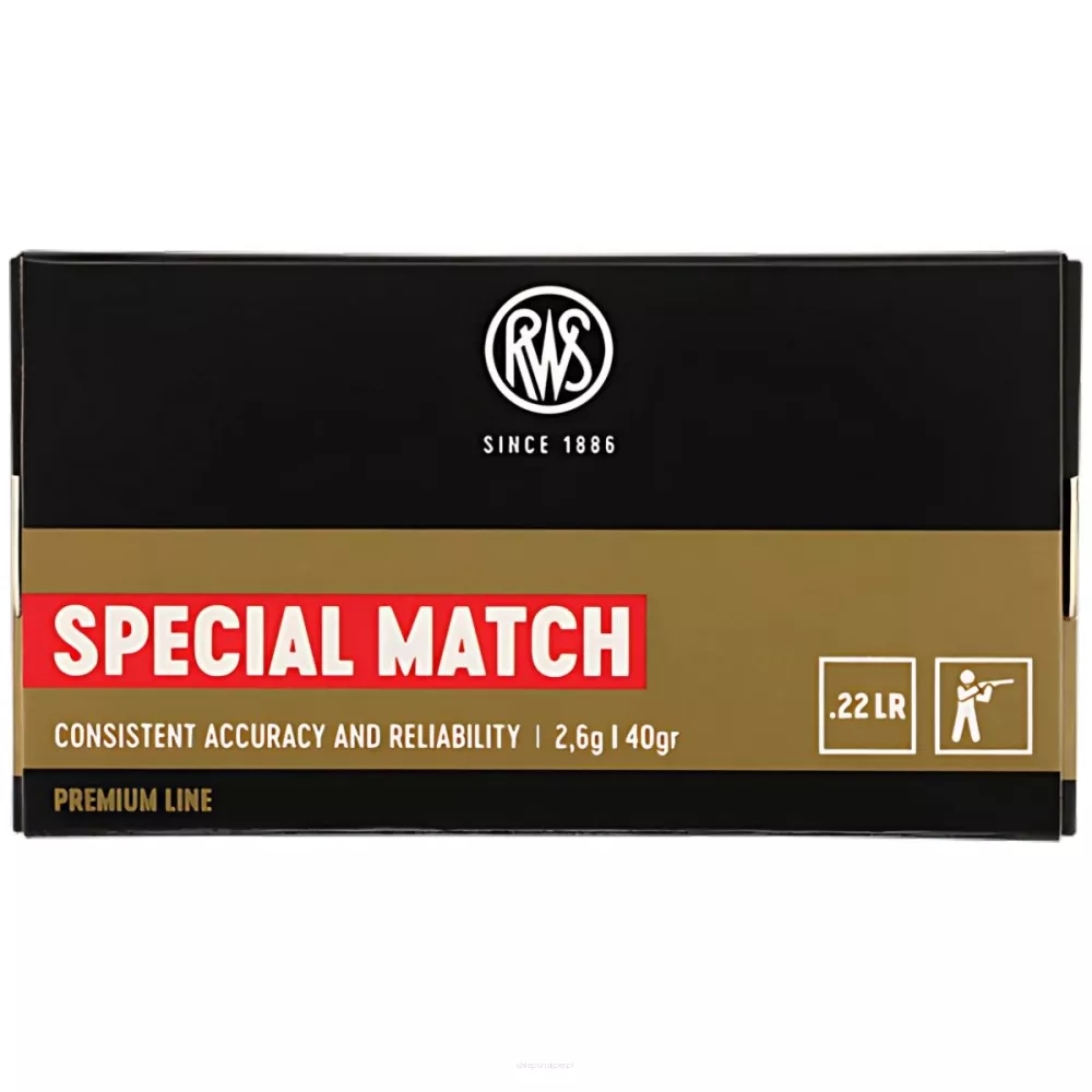Am. B. Z. RWS Special Match - .22 LR 40gr Match - Opk. 50 szt.
