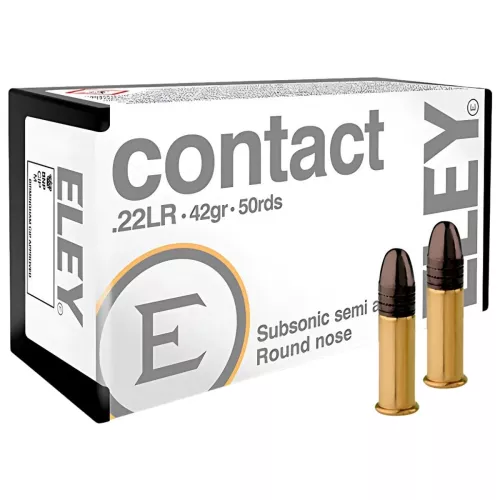 Am. B. Z. Eley Contact - .22 LR 42gr Subsonic - Opk. 50 szt.
