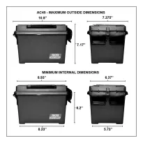 MTM - Pudełko na amunicję/akcesoria AC45 - 3