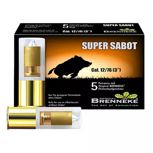Am. Śrut. Brenneke Super Sabot - 12/76 31,8g - Opk. 5 szt.
