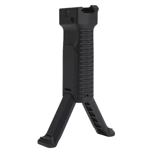 Strike Industries - Chwyt przedni z dwójnogiem Strike Picatinny - Czarny - SI-AR-BIPOD