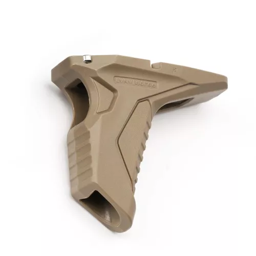Strike Industries - Chwyt Link Angled HandStop with Cable Management System - M-LOK / KeyMod - FDE - SI-AR-HSFG-FDE