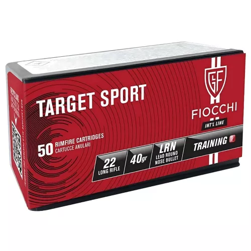 Am. B. Z. Fiocchi Target Sport - .22 LR 40gr Target - Opk. 50 szt.