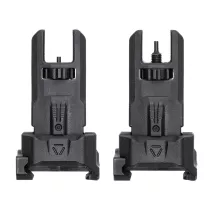 Strike Industries - Przyrządy Celownicze Strike Polymer Backup Sights - Składane - Picatinny - Czarne - SI-SPBUS - 2