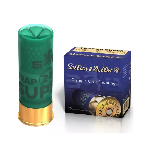 Am. Śrut. Sellier&Bellot Trap Super - 12/70 24g Trap - Opk. 25 szt.