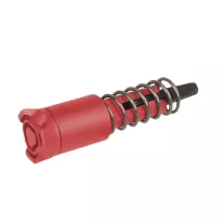 Strike Industries - Dosyłacz zamka Strike Forward Assist do karabinka AR-15 - Czerwony - SI-AR-S-FA-RED - 2