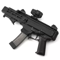 Strike Industries - Chwyt pistoletowy Overmolded Enhanced Pistol Grip do CZ Scorpion - Czarny - SI-CEVO-OMEPG-BK - 5