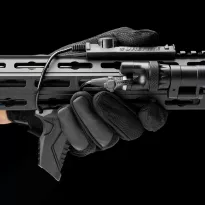 Strike Industries - Chwyt Link Angled HandStop with Cable Management System - M-LOK / KeyMod - Czarny - SI-AR-HSFG-BK - 6
