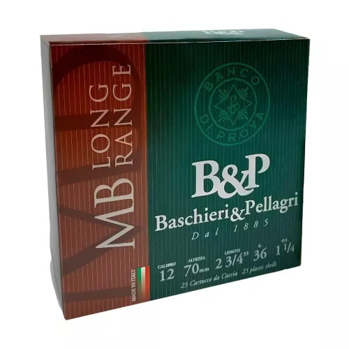 Am. Śrut. B&P MB - 12/70 36g śrut 0