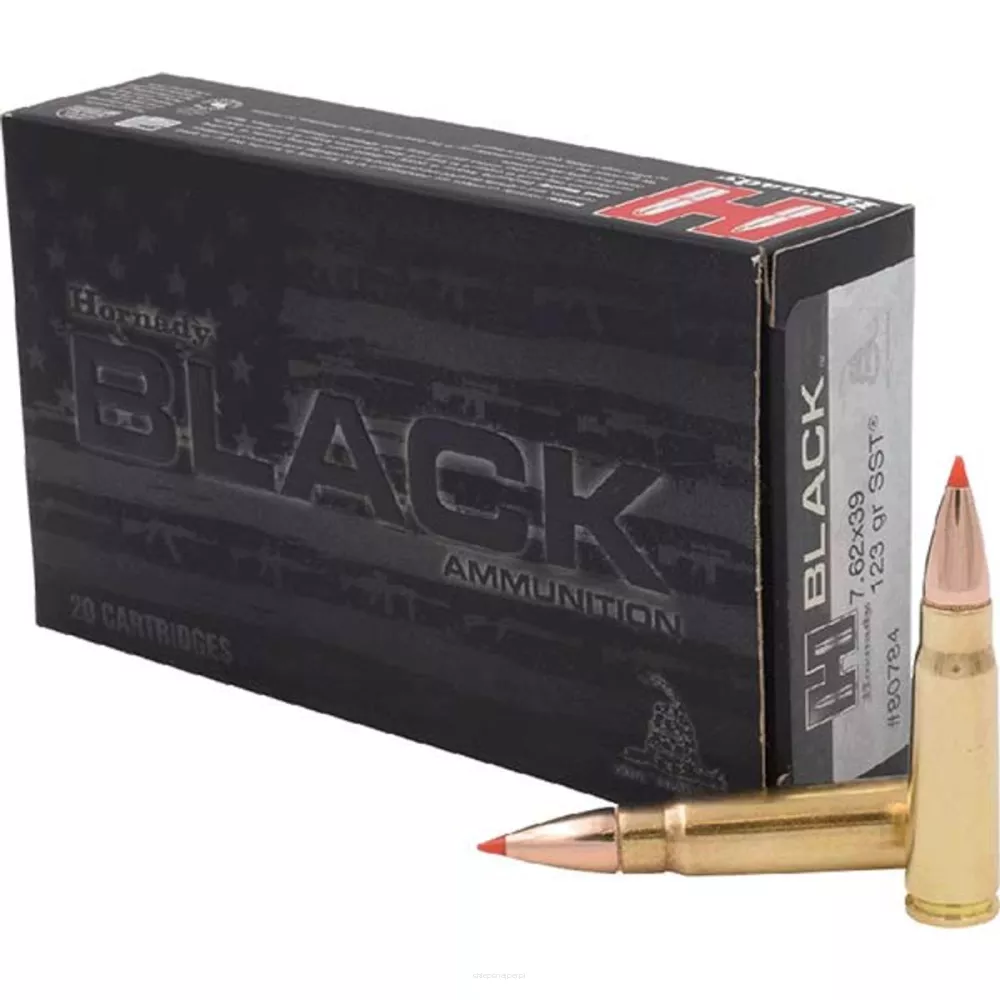 Am. Kul. Hornady Black - 7,62x39 123 gr SST