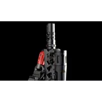 Strike Industries - Montaż zawieszenia Port Link Angled KeyMod / M-LOK QD Mount - Czerwony - SI-LINK-AQD-RED - 4