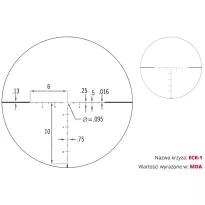 Vortex - Luneta celownicza Golden Eagle HD 15-60x52 30 mm AO ECR-1 - TCS-1503 - 8