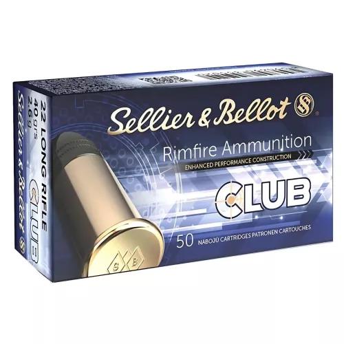 Am. B. Z. Sellier&Bellot Club - .22 LR 2,6g - Opk. 50 szt.