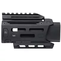 Strike Industries - Łoże CZ Scorpion 3+ Micro - M-LOK - Czarne - SI-CEVO-3PLUS-MHG-BK - 2