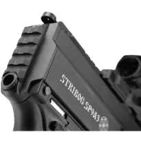 Strike Industries - Adapter montażu kolby Picatinny Strike do Stribog SP9 - Czarny - SI-SP9-PSA-BK - 5