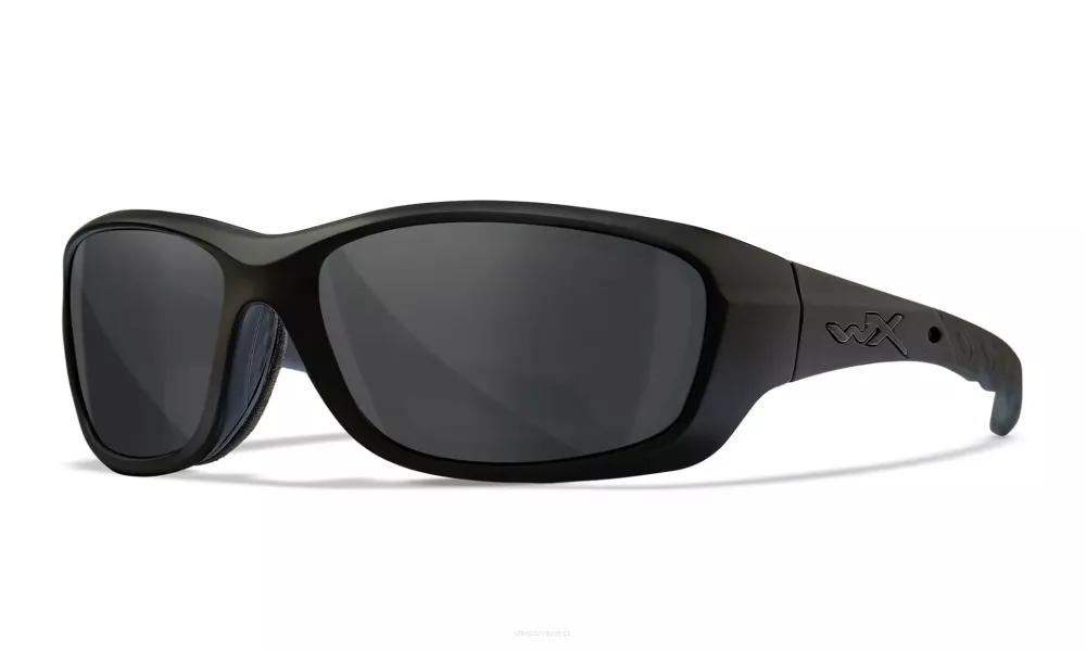 Okulary Wiley X WX GRAVITY - Matte Black / Grey