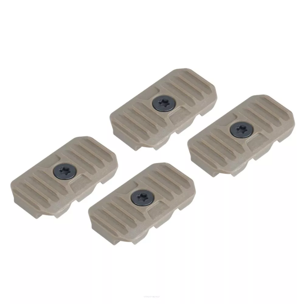 Strike Industries - Osłony szyny z systemem zarządzania kablami - 4 szt. - FDE - SI-AR-CM-COVER-S-FDE