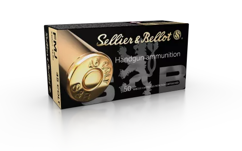 Am. Kul. Sellier&Bellot FMJ - .45 Colt 14,9g FMJ - Opk. 50 szt.