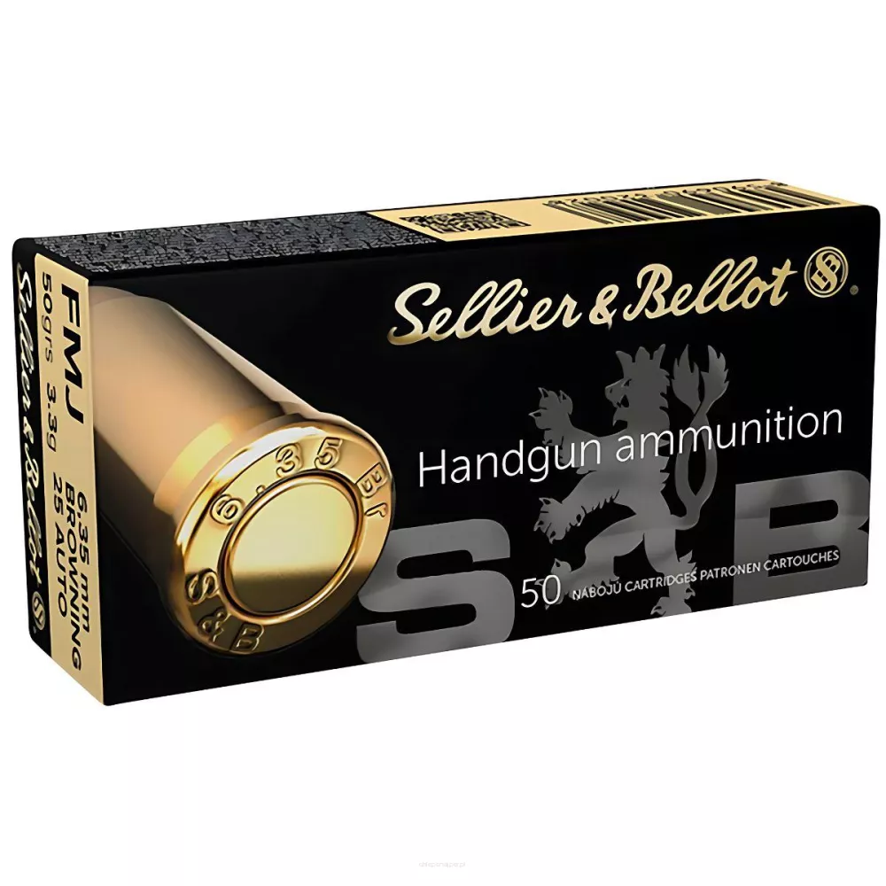 Am. Kul. Sellier&Bellot - .25 ACP / 6,35 Browning 3,3g FMJ