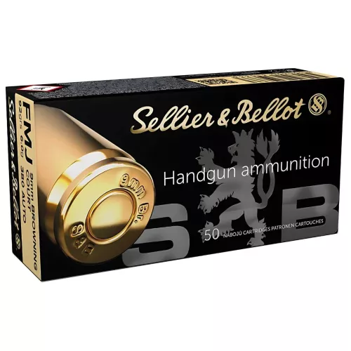 Am. Kul. Sellier&Bellot FMJ - .380 ACP 6 FMJ - Opk. 50 szt.