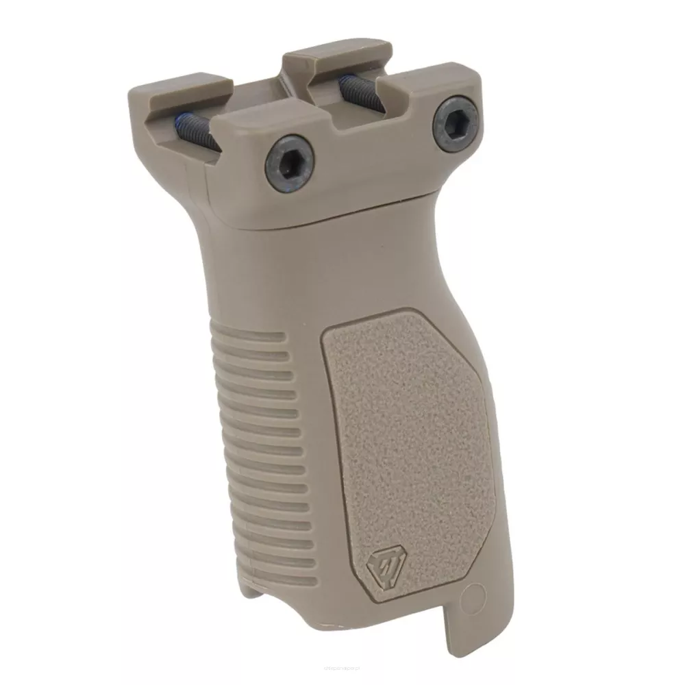 Strike Industries - Chwyt Picatinny Angled Vertical Grip - FDE - SI-AR-CMAG-RAIL-L-FDE