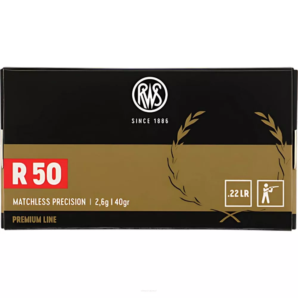Am. B. Z. RWS R50 Match - .22 LR Match - Opk. 50 szt.