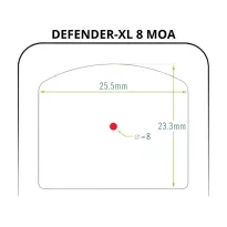 Vortex - Kolimator Defender-XL 8 MOA - DFXL-MRD8 - 6