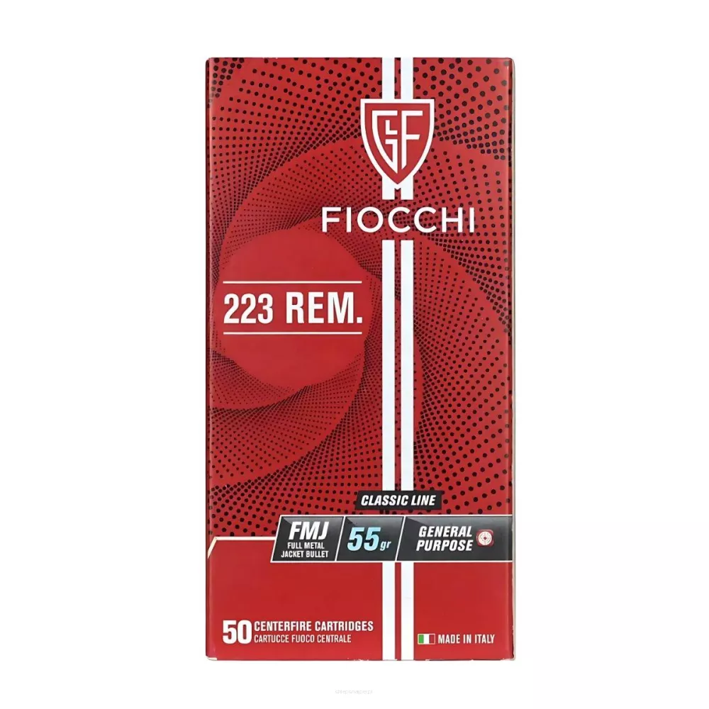 Am. Kul. Fiocchi - .223 Rem 55gr FMJ