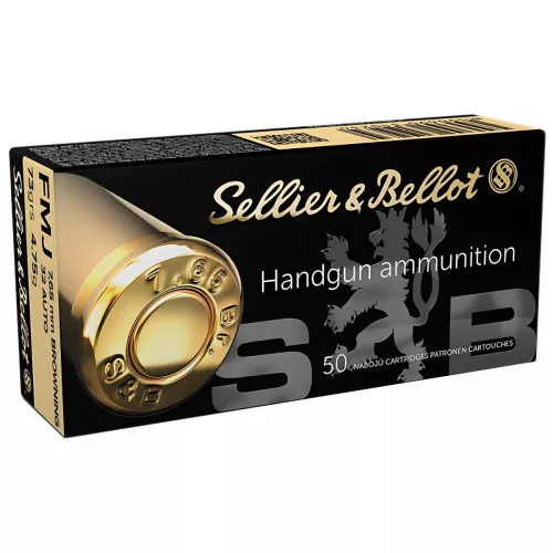 Am. Kul. Sellier&Bellot FMJ - .32 ACP / 7,65 Browning 4,75g FMJ - Opk. 50 szt.