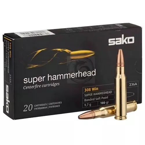 Am. Kul. SAKO Super Hammerhead - .308 Win 11,7g Bonded SP