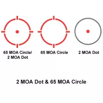 Kolimator Holosun HS510C Multi Reticle Red Dot - Solar Panel - 7