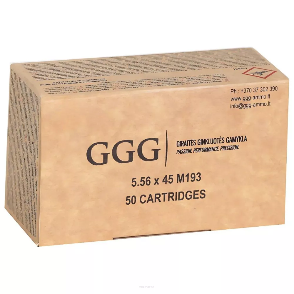 Am. Kul. GGG - 5,56x45 55gr FMJ - Opk. 50 szt.