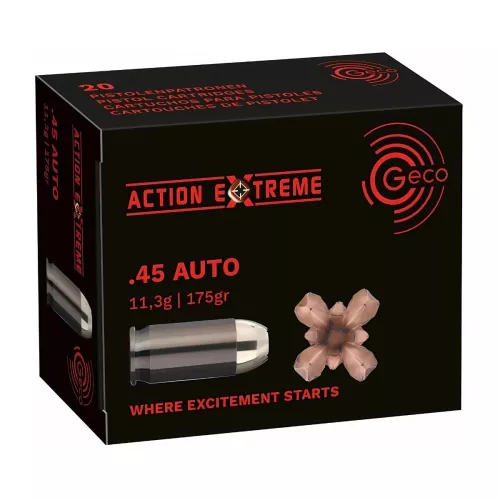 Am. Kul. Geco Action Extreme - .45 ACP Action Extreme - Opk. 20 szt.