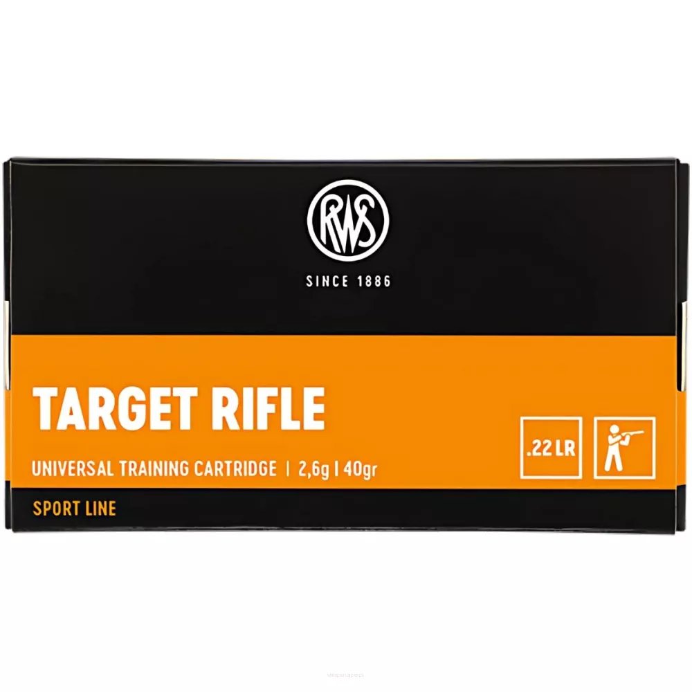 Am. B. Z. RWS Target Rifle - .22 LR 40gr Target - Opk. 50 szt.