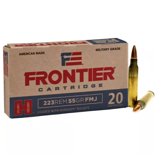 Am. Kul. Hornady Frontier - .223 Rem 55gr FMJ - Opk. 20 szt.