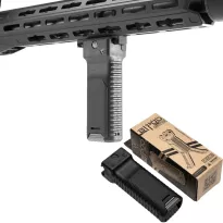 Strike Industries - Chwyt przedni z dwójnogiem - Czarny - SI-AR-AL-BIPOD-GY - 6