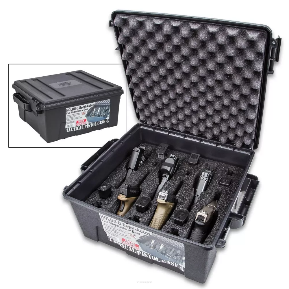 MTM - Pudełko na 6 szt. pistoletów - TPC6