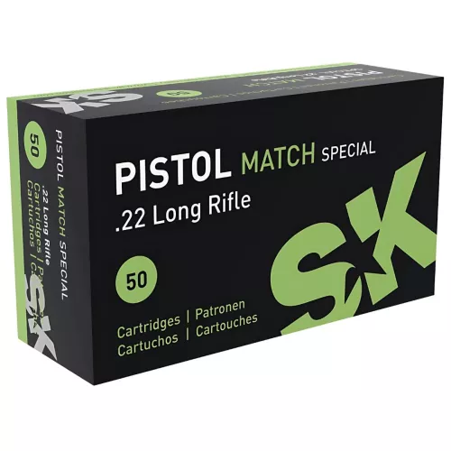 Am. B. Z. Lapua SK Pistol Match Special - .22 LR Pistol Match - Opk. 50 szt.