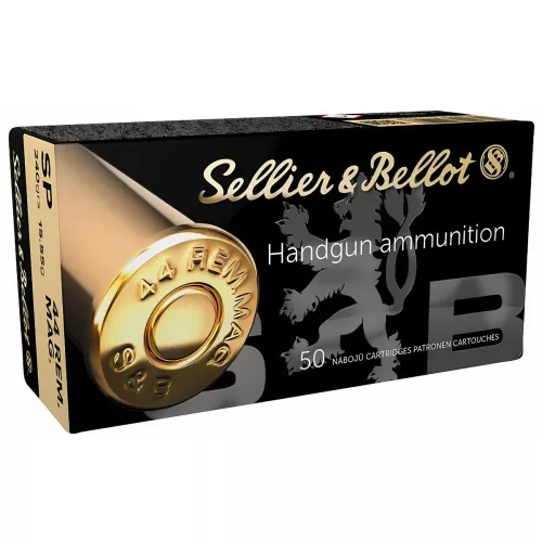 Am. Kul. Sellier&Bellot SP - .44 Rem. Mag 15,55g/240gr SP - Opk. 50 szt.
