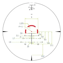 Vortex - Luneta celownicza Strike Eagle 1-8X24 30mm AR-BDC3 - SE-1824-2 - 10