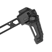 Strike Industries - Składana kolba teleskopowa na szynę picatinny - Czarna - SI-FSA-DUAL - 2