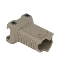 Strike Industries - Chwyt Picatinny Angled Vertical Grip - Short - FDE - SI-AR-CMAG-RAIL-S-FDE - 3