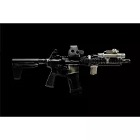 Strike Industries - Chwyt Picatinny Angled Vertical Grip - Short - FDE - SI-AR-CMAG-RAIL-S-FDE - 10