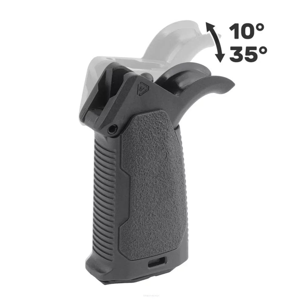 Strike Industries - Chwyt pistoletowy Multi-Angle Pistol Grip do AR15 - Czarny - SI-AR-MAPG-BK