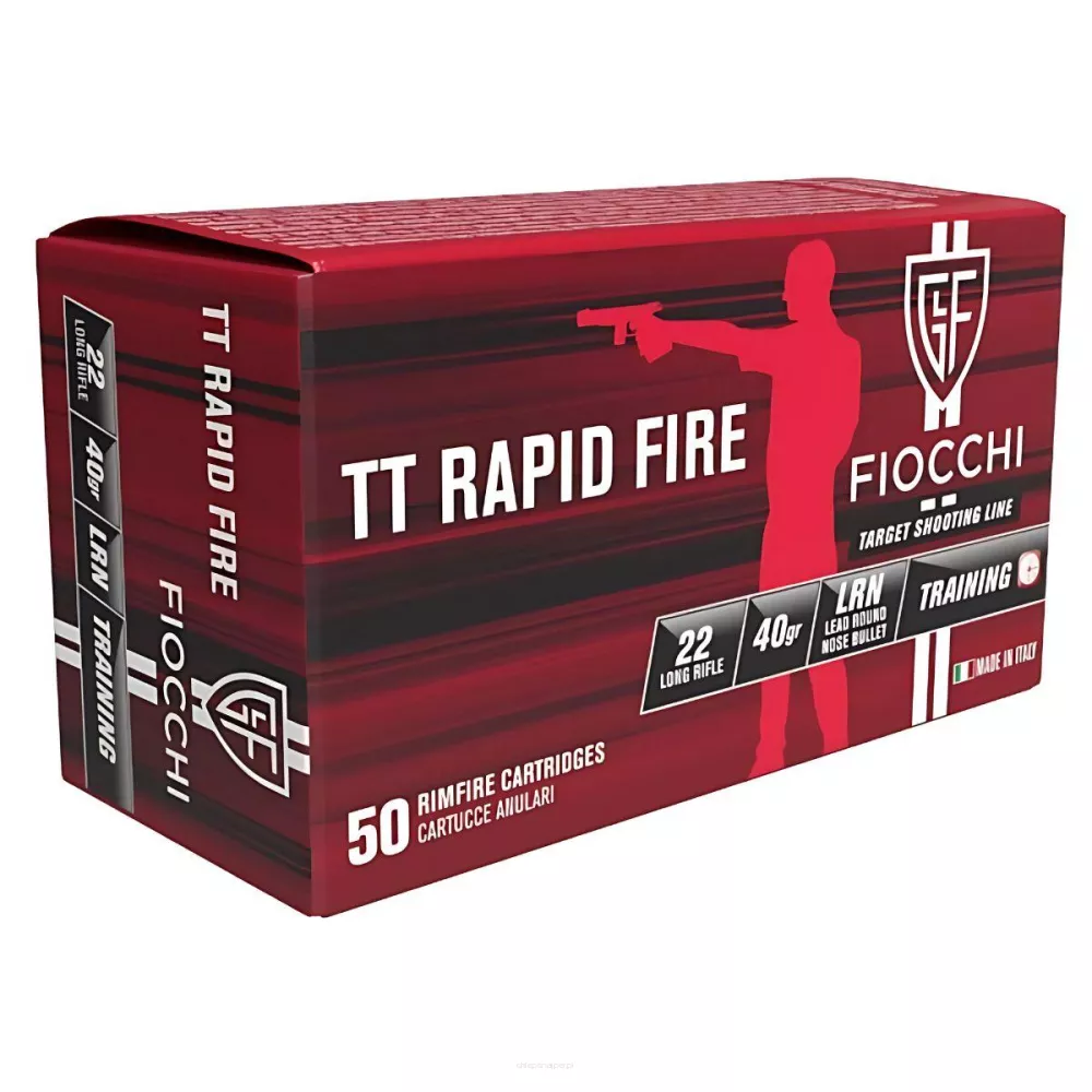 Am. B. Z. Fiocchi TT Rapid Fire - .22 LR 40gr - Opk. 50 szt.