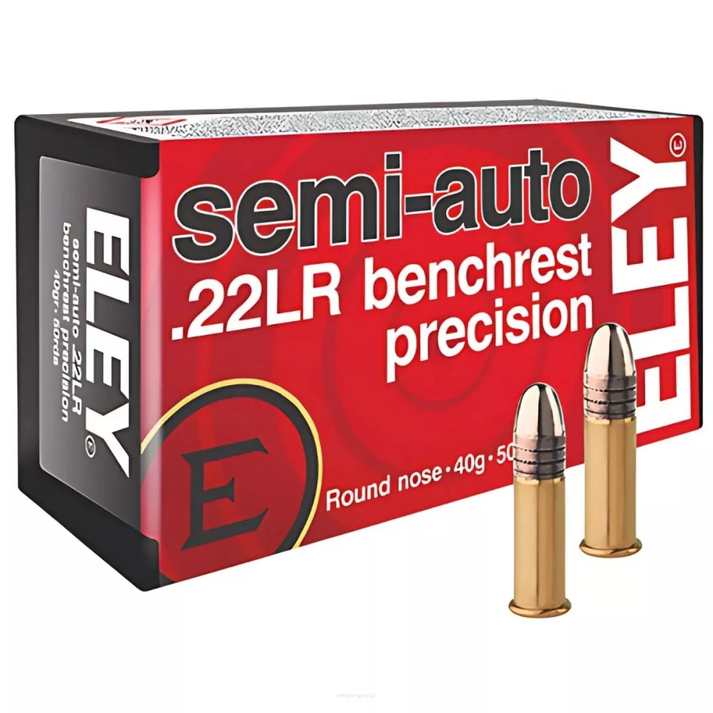 Am. B. Z. Eley Benchrest Precision - .22 LR 40gr - Opk. 50 szt.