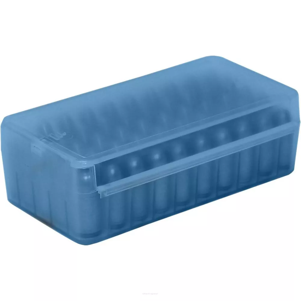 MTM - Pudełko rozsuwane na 50 szt. amunicji - Kal. 45 ACP, 10mm Auto, 40 S&W, .44 Auto Mag. itd. - P50SS-45-24