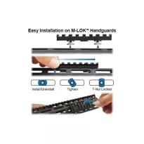 UTG Leapers - Szyna Picatinny M-LOK 8 slotów - MTURS09M - 3