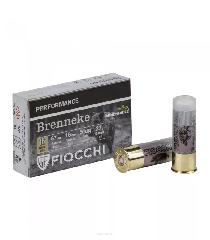 Am. Breneka Fiocchi Brenneke - 16/67 27g slug - Opk. 25 szt.